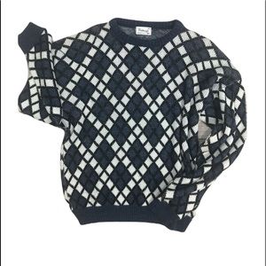 Vintage Protege Geometric pattern sweater